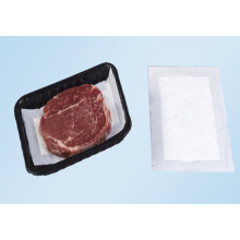 Bandeja de empaquetado disponible de la carne fresca de los PP del color negro